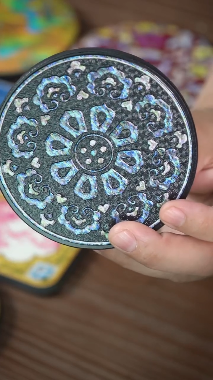 壹藏贰宝幻夜杯垫一片