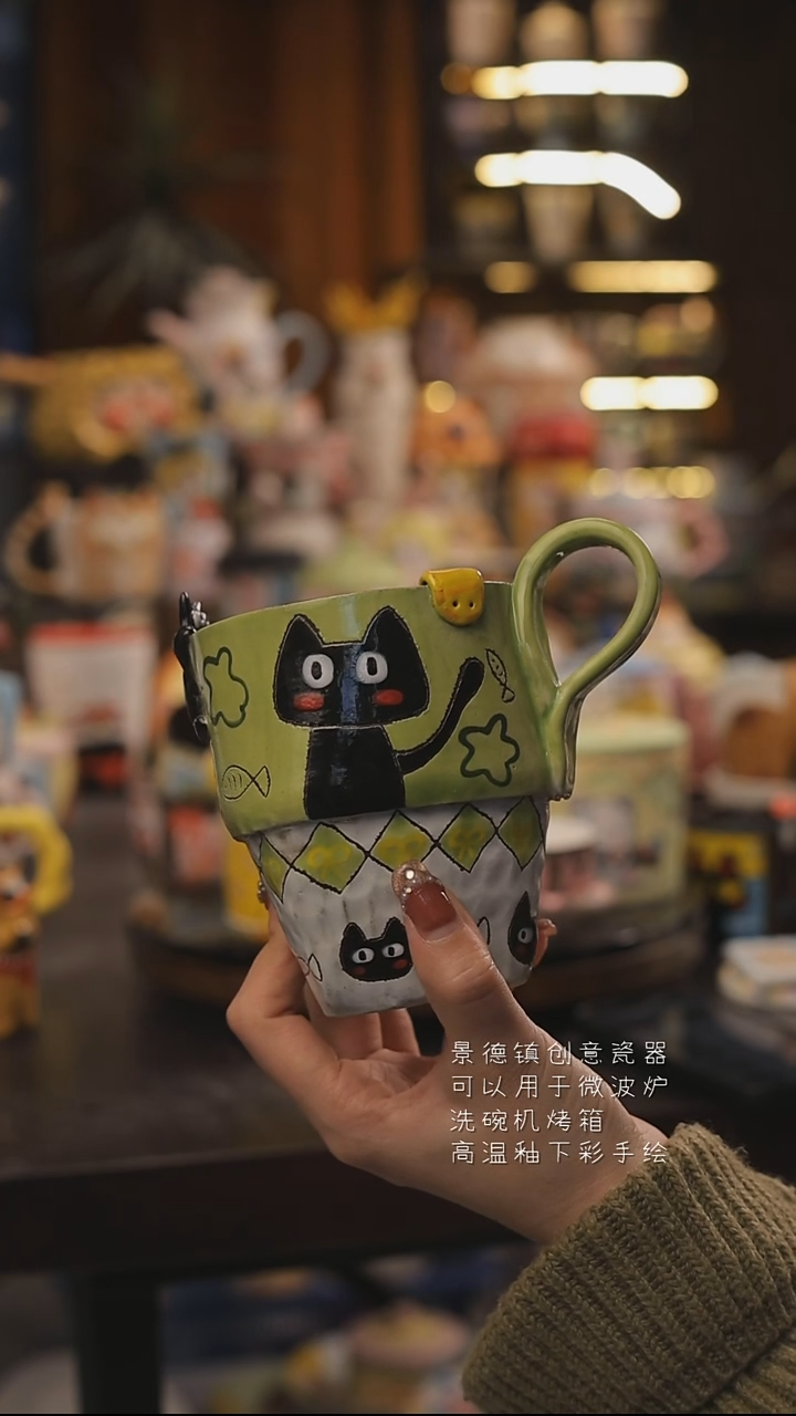 景德镇釉下彩绘设计师款式陶瓷