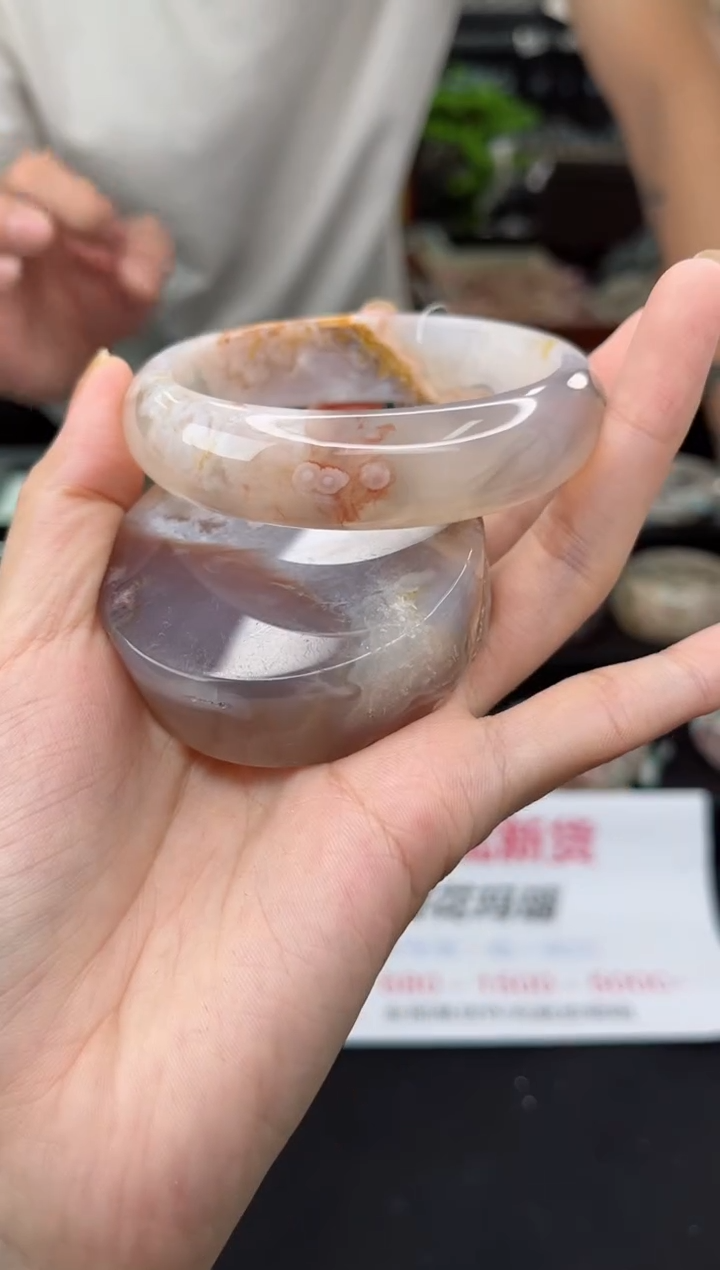 【闪购商品】石英质玉手镯未镶嵌60圈口（赠品镯心）3682292