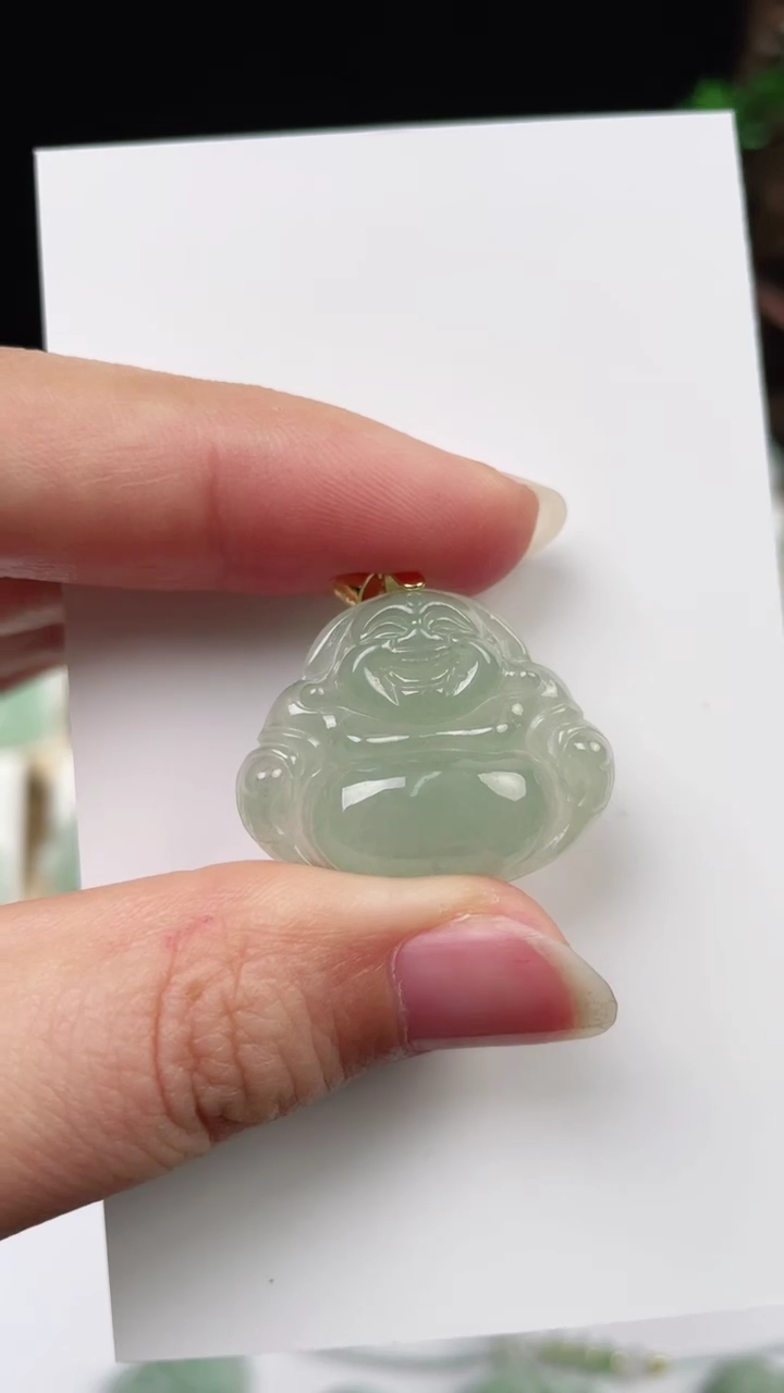 【闪购商品】翡翠颈饰未镶嵌佛公