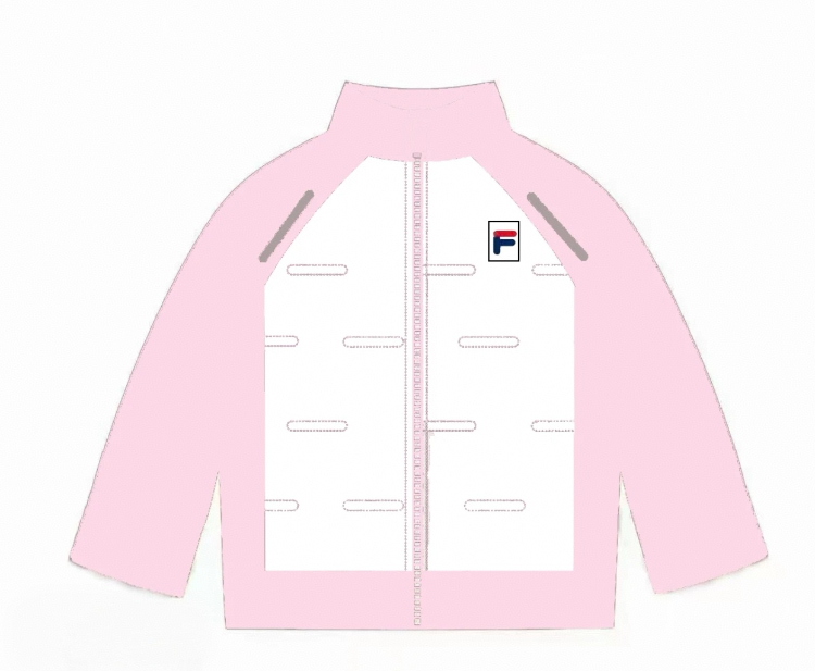 童冬季棉服冬季英文字母运动风厚款普通外套大衣童装儿童