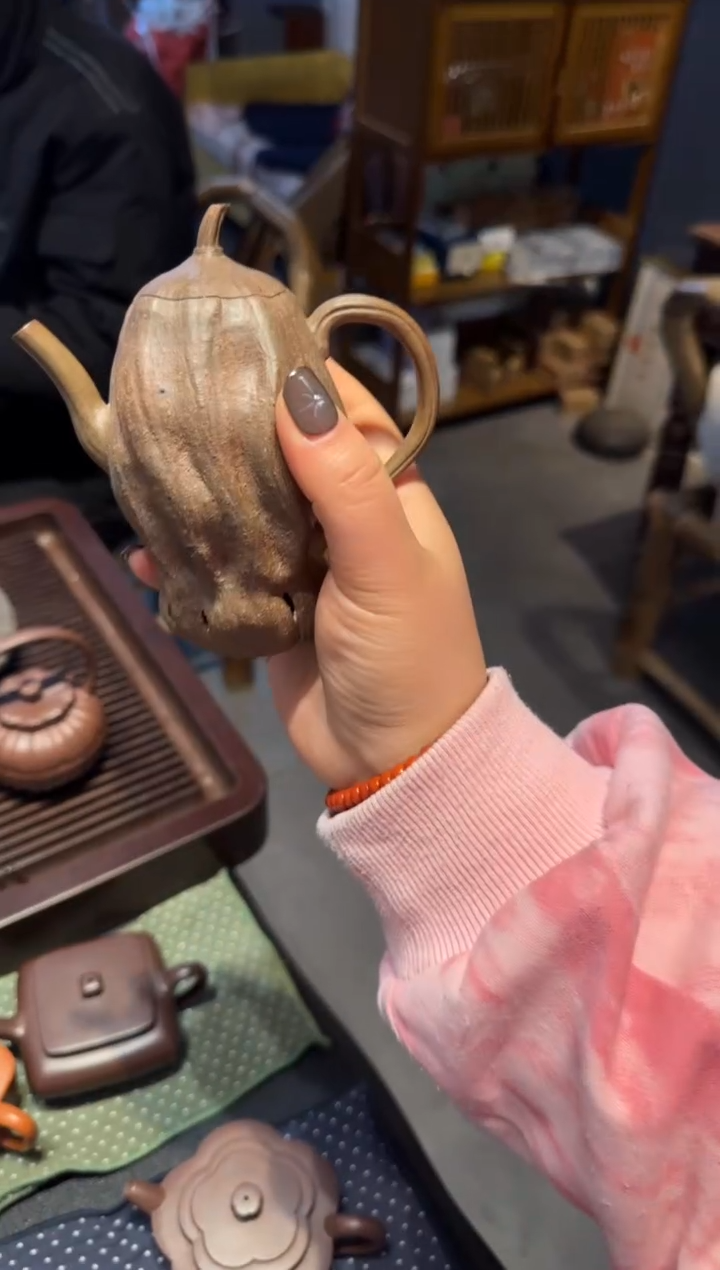 【闪购商品】紫砂茶壶枯荷 紫砂壶