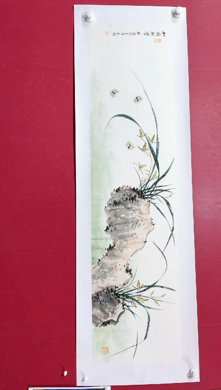 【闪购商品】绘画106刘延庆绘画作品137*34