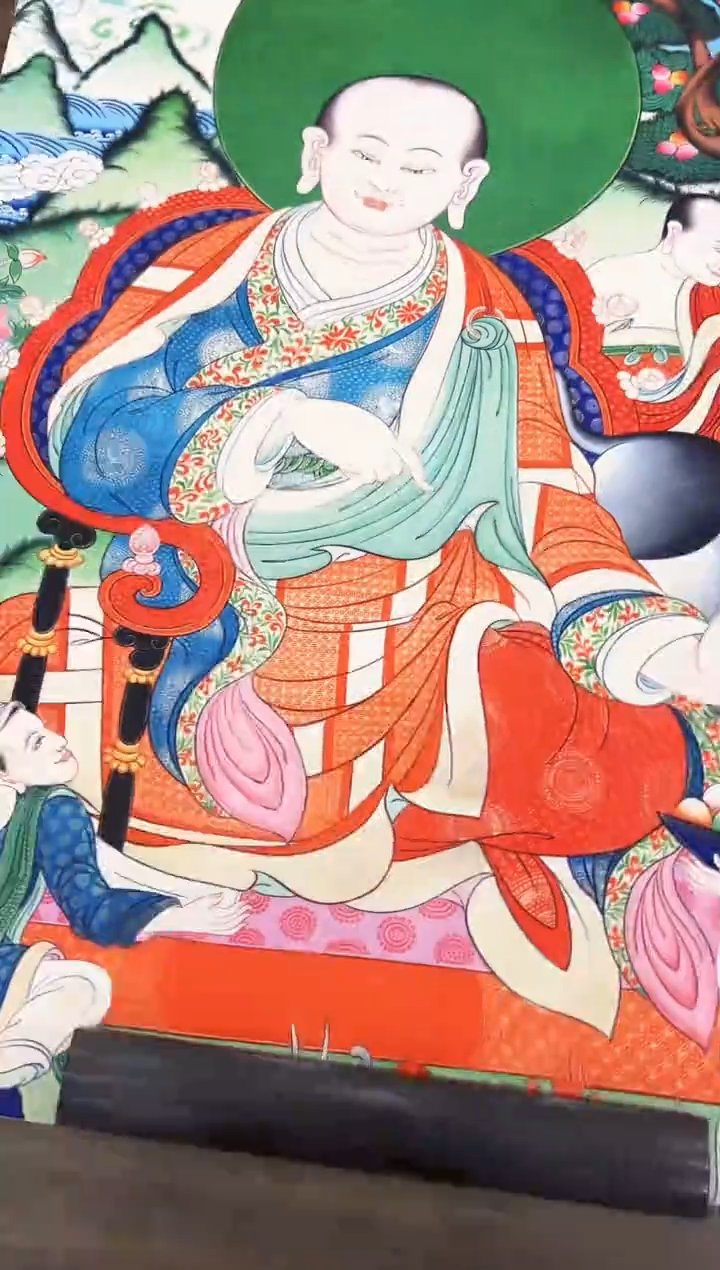 卷轴画卷轴画唐卡160041