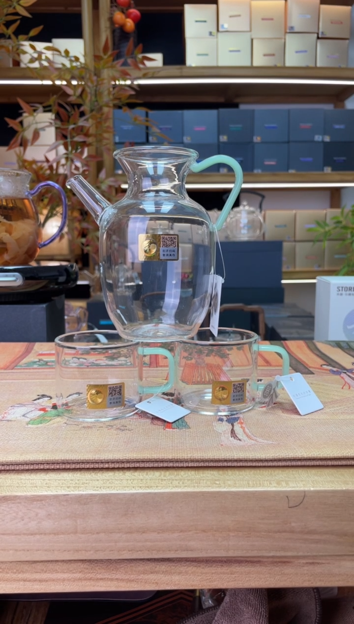 【闪购商品】昭然/浅玉+清禾对杯/浅玉