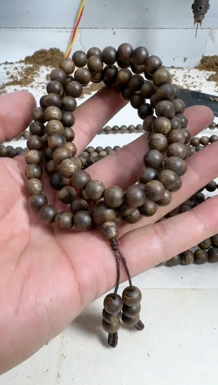 【闪购商品】沉香手串乌身0.8规格多圈30克