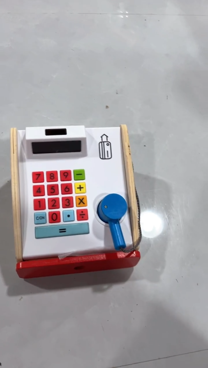 木实木收银台玩具