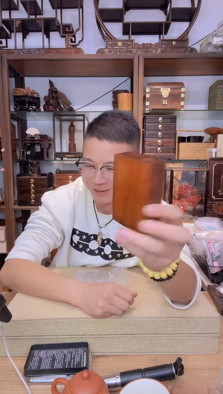 乌木类书架106微凹烟盒