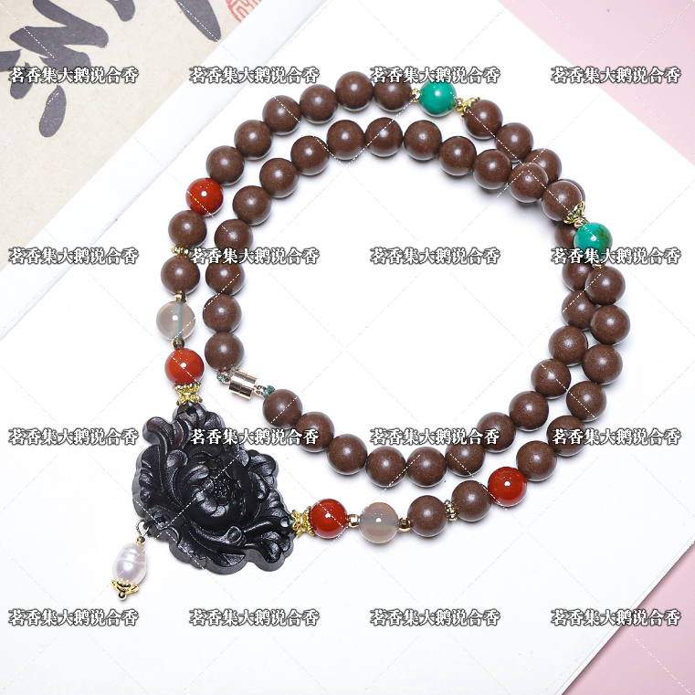 【散节香方】合香珠 古法非遗手工天然 （送檀香香膏)避水避汗！