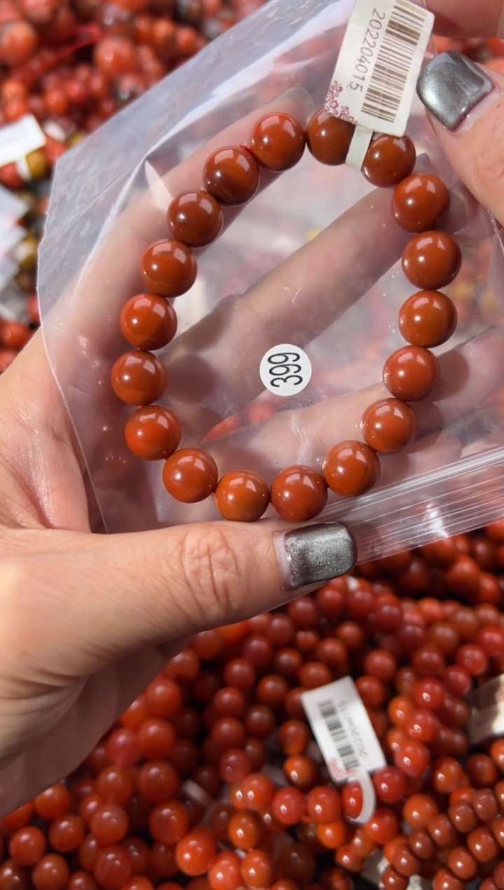 未镶嵌手串南红玛瑙麗****）1