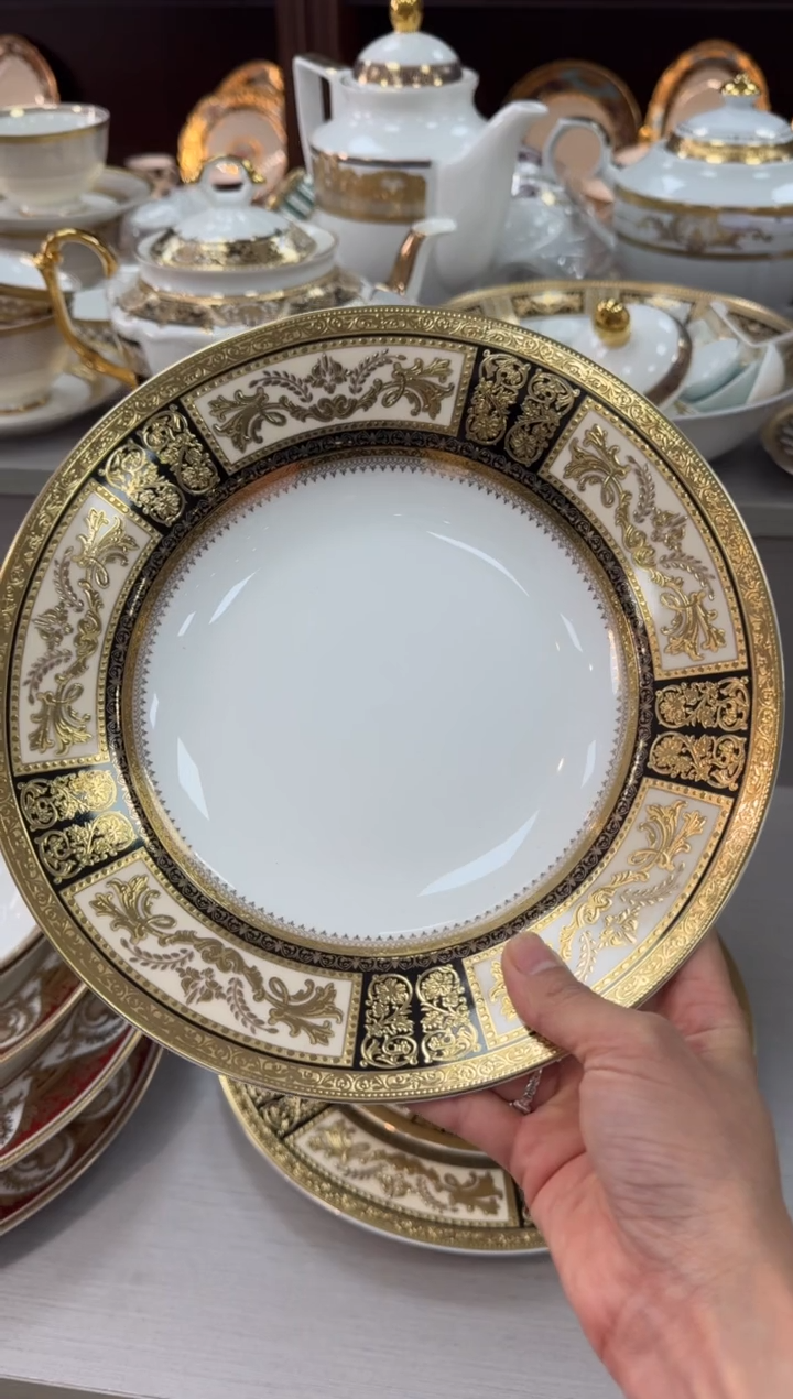 【闪购商品】瓷片9寸草帽盘 春节活动福利价