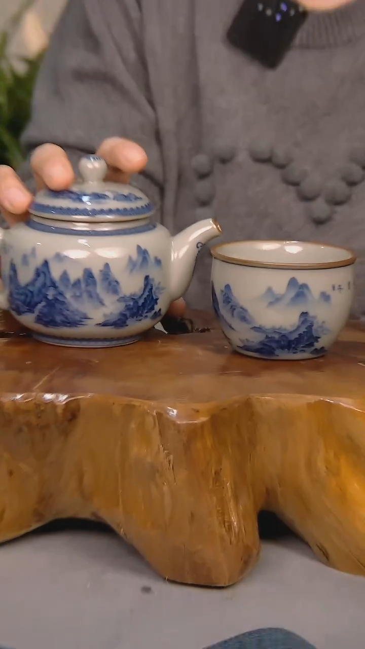 【闪购商品】简装家用款2件套 陶瓷家用茶具系列