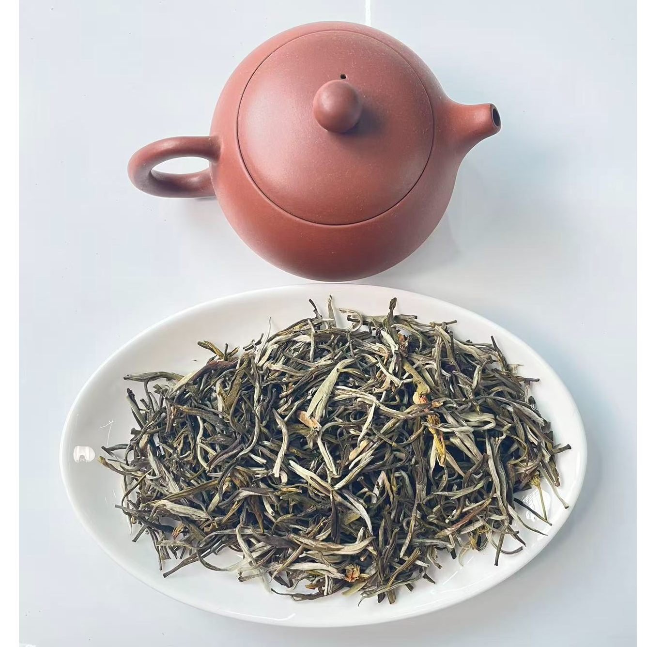 六窨茉莉小茶王花茶茉莉花茶茉莉大白针味道鲜美浓香型浓郁甘甜