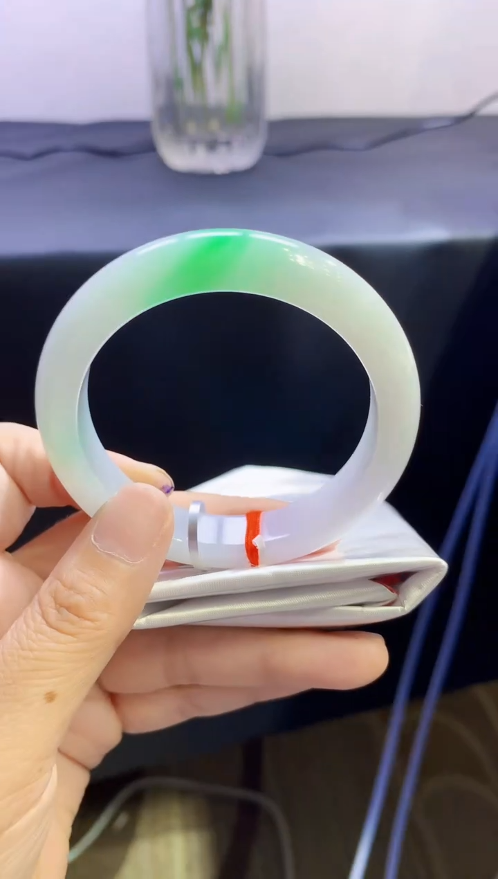 未镶嵌手镯翡翠翡翠手镯圈口56.1-t40