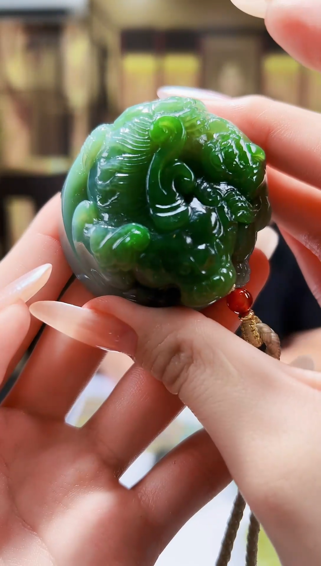 定制和田玉玉守匠心天然和田玉