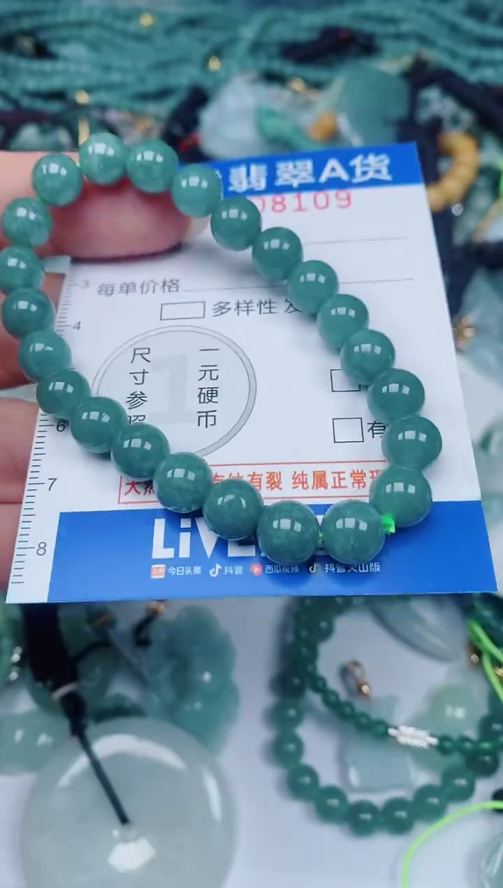 颈饰未镶嵌翡翠00008109