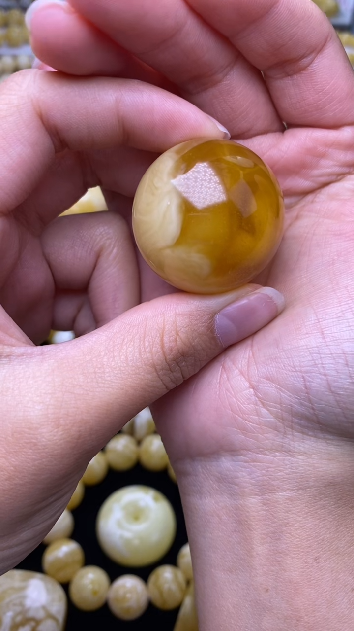 裸石蜜蜡未镶嵌葵.15尺寸33+