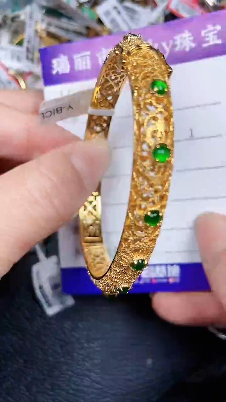 颈饰银S925镶嵌翡翠62