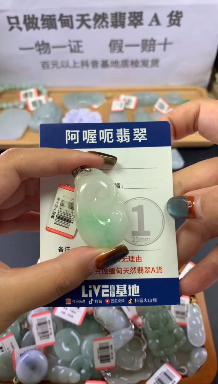 颈饰未镶嵌翡翠1
