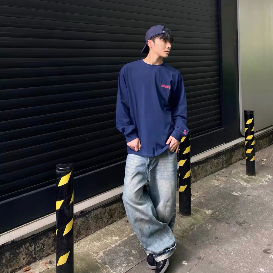 超好看超爆在售款长袖T恤闭眼拍