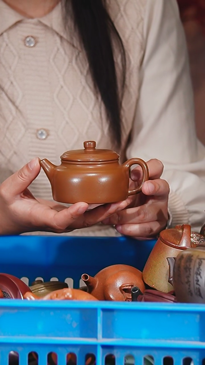 宜兴原矿紫砂壶茶壶150C