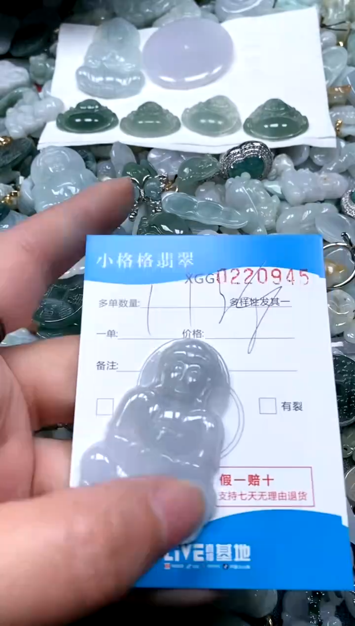 【闪购商品】翡翠颈饰未镶嵌闪购商品0220945