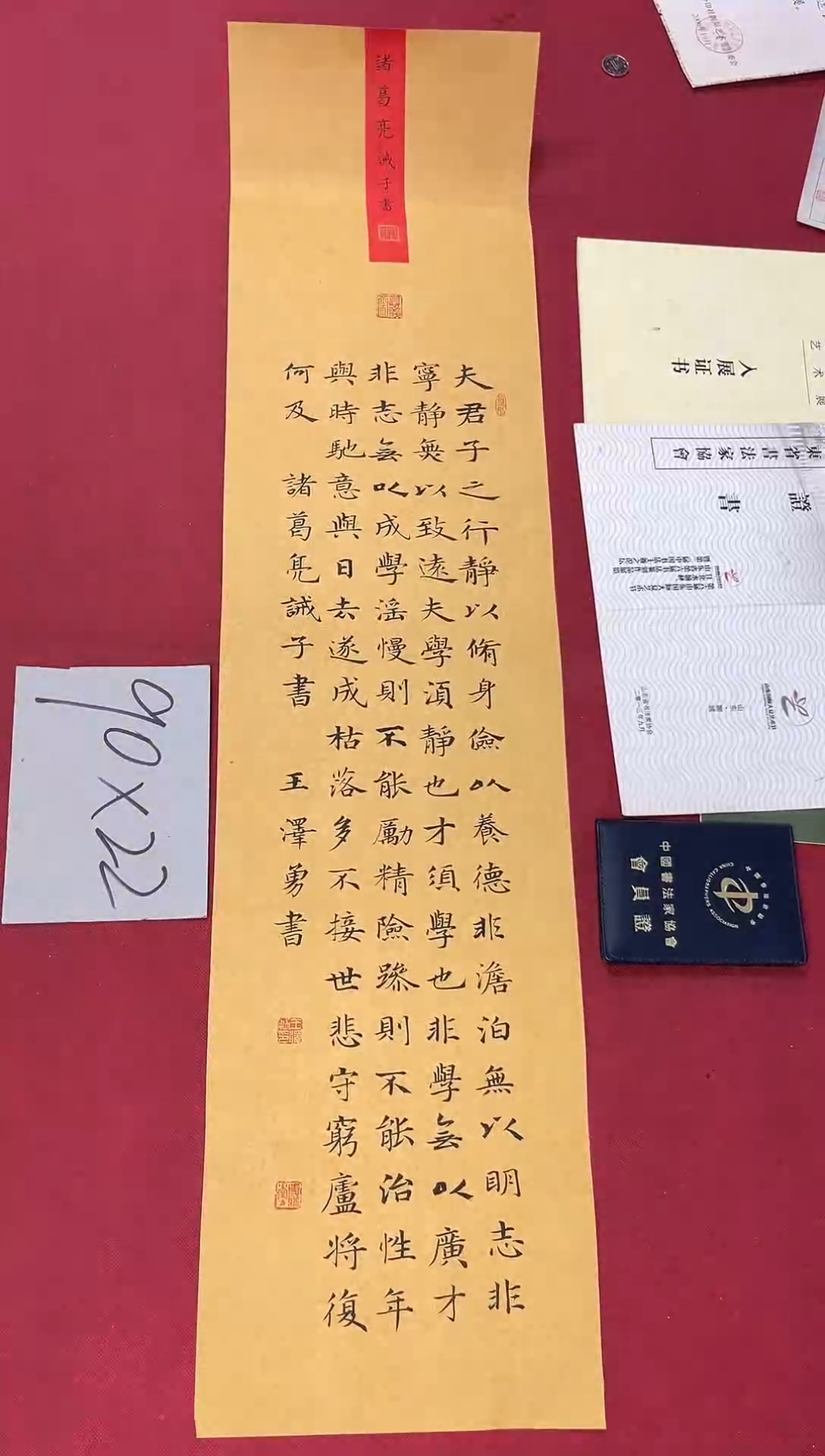 书法中书王泽勇老师书法作品