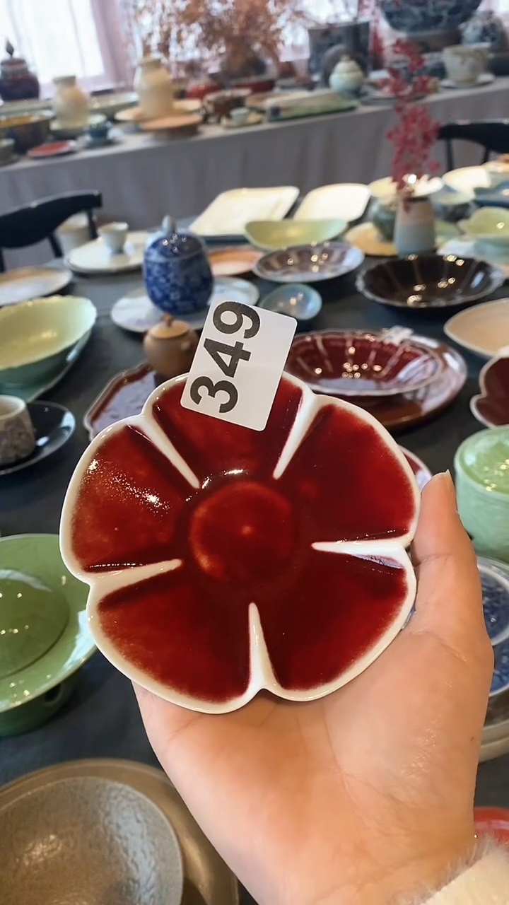 【闪购商品】碗349花朵料碟