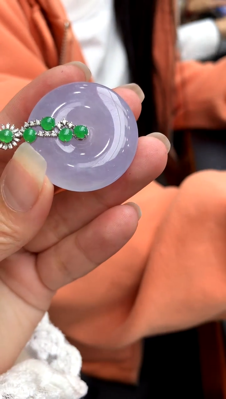 【闪购商品】翡翠颈饰18K金镶嵌211-中国好珍宝