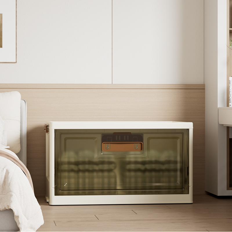 RY（50面宽）免安装折叠收纳柜家用简约多层带轮玩具收纳柜储物柜