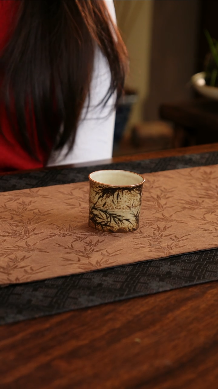 【闪购商品】杯子茗片集竹子竹节杯