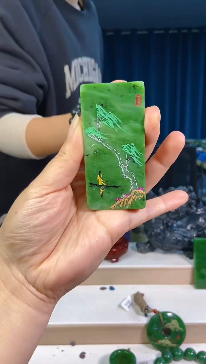 【闪购商品】和田玉挂件未镶嵌1