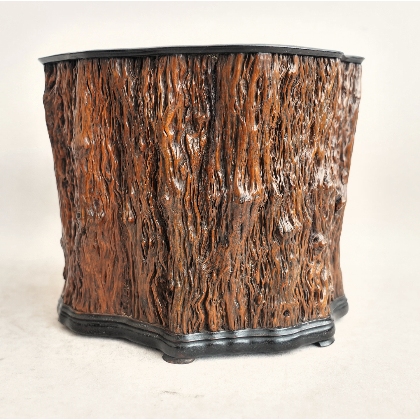 文华开物第237期拍品 4 清代 树瘤随型笔筒