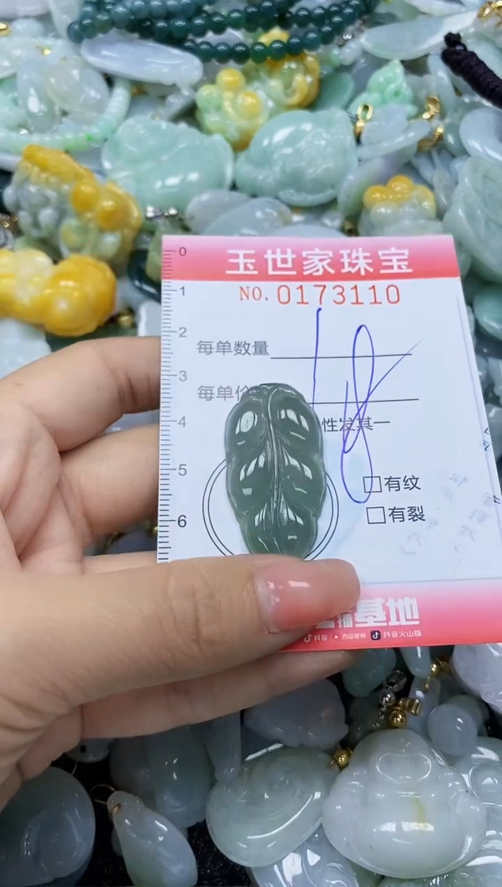 【闪购商品】翡翠颈饰未镶嵌闪购0173110
