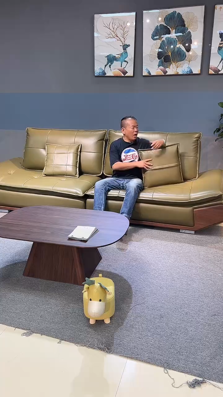 墨绿沙发3000*1020*840