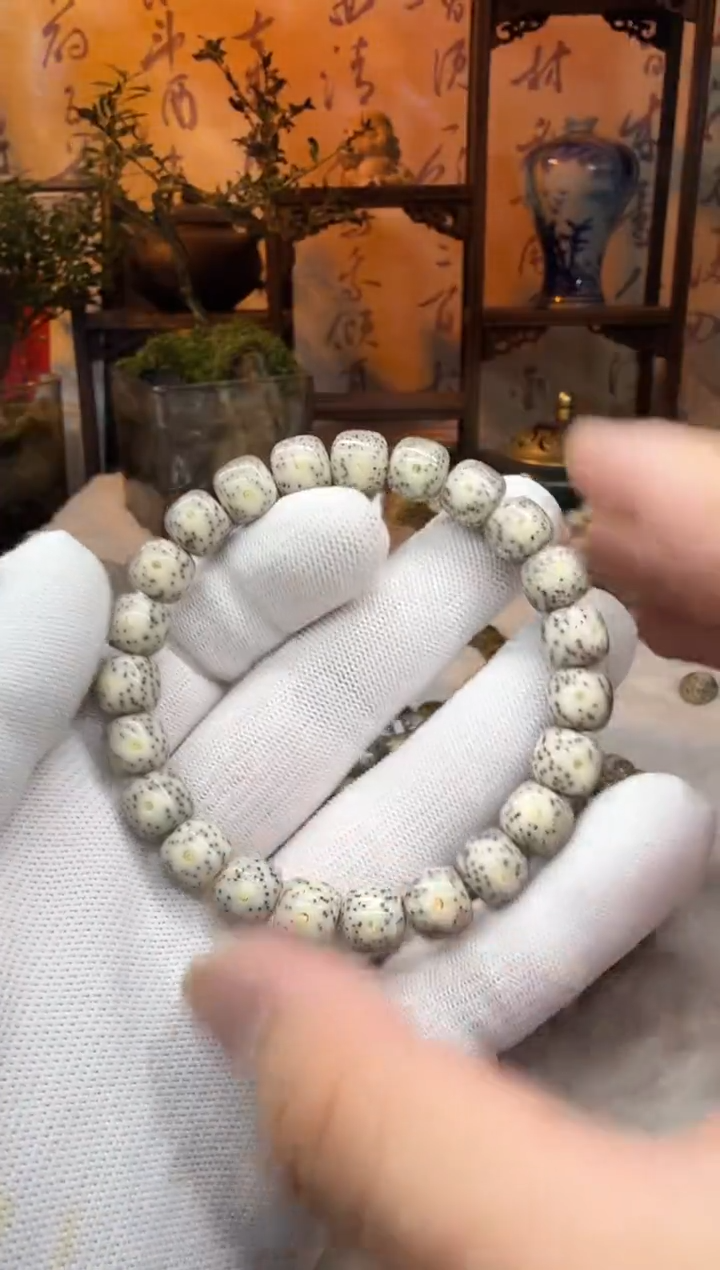 【闪购商品】星月菩提吊坠10x9石玉料糯冰奶奶灰