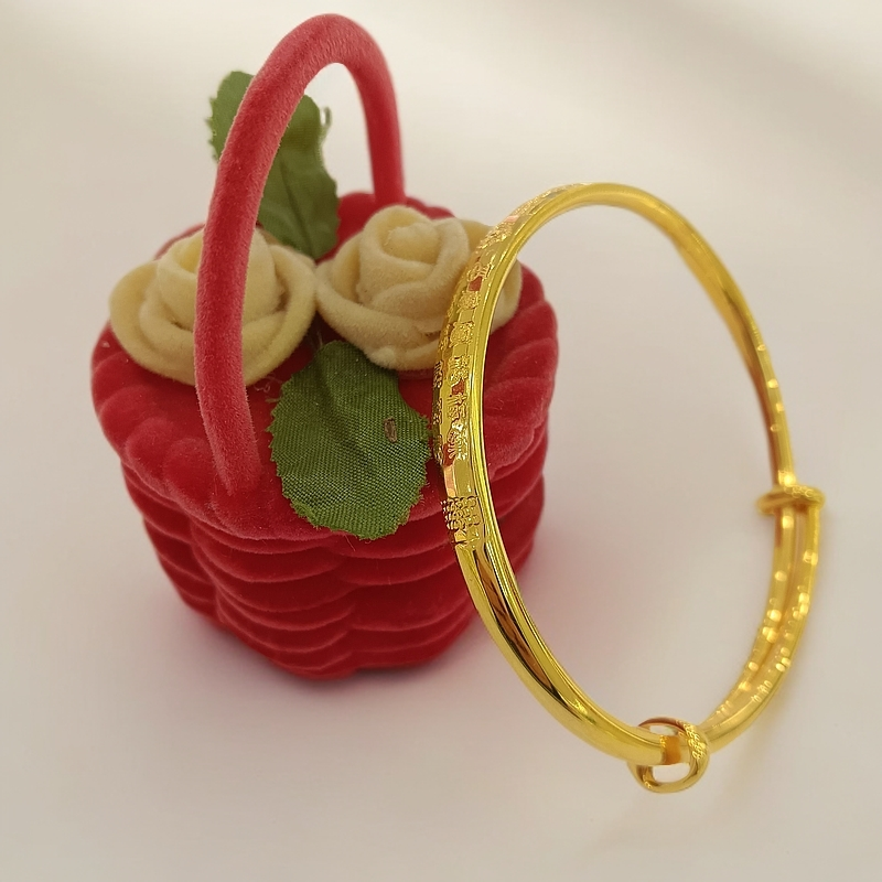 合金手镯 百福手镯活口 31592011552  总重：29.9