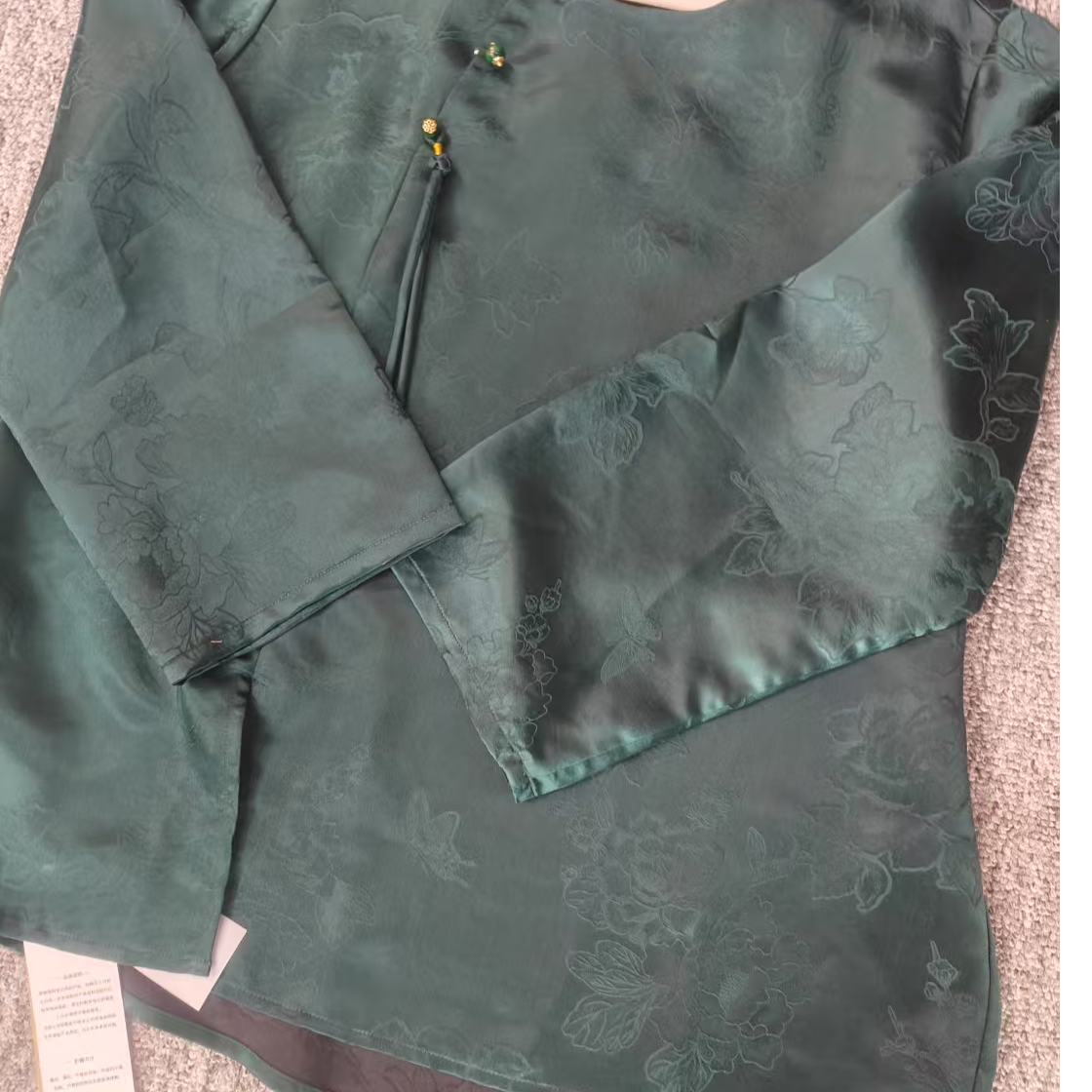 桑蚕丝香云纱预售扣号链接