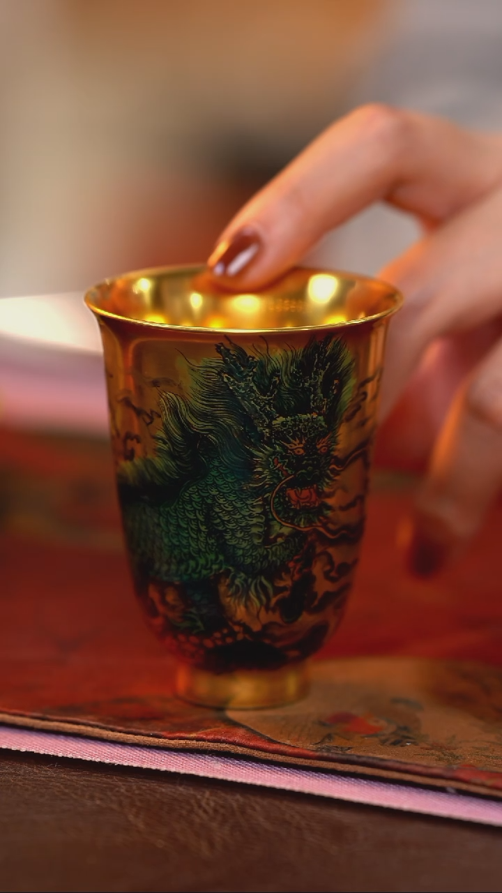 茶杯紫砂云**间【宜景窑系列】杯子 7+8