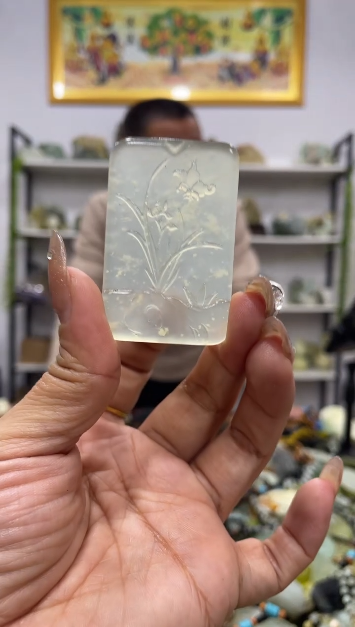 【闪购商品】岫玉吊坠未镶嵌