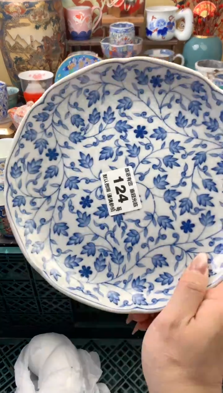 瓷片小*瓜124号六六工艺品瓷器