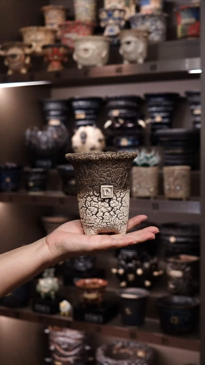 御**哥泰国进口手工花盆个性创意花盆