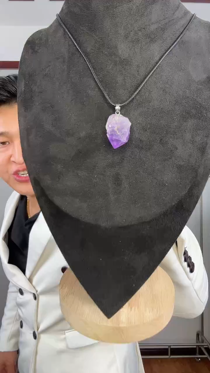 吊坠(赠链)未镶嵌紫晶所有大漂亮女装126