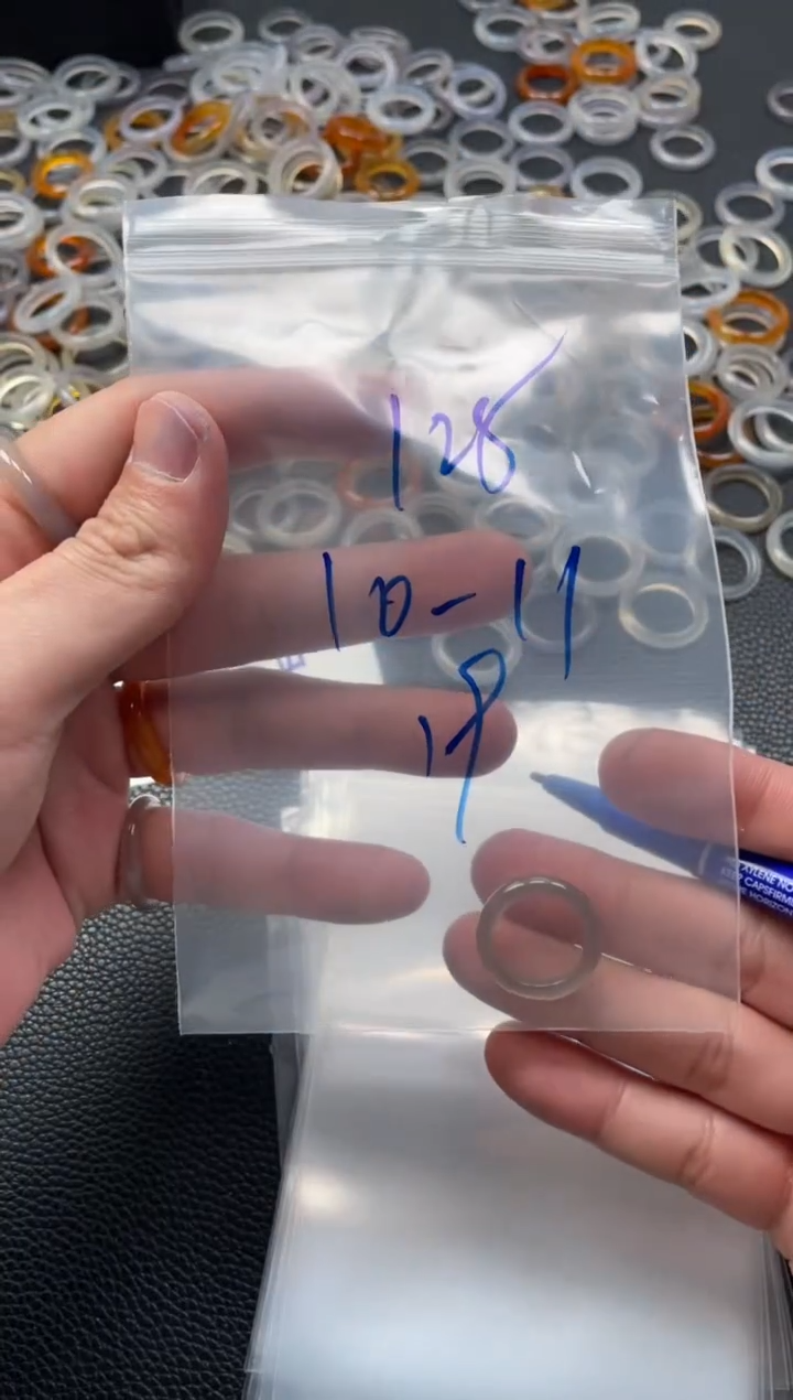 【闪购商品】玛瑙/玉髓戒指未镶嵌125