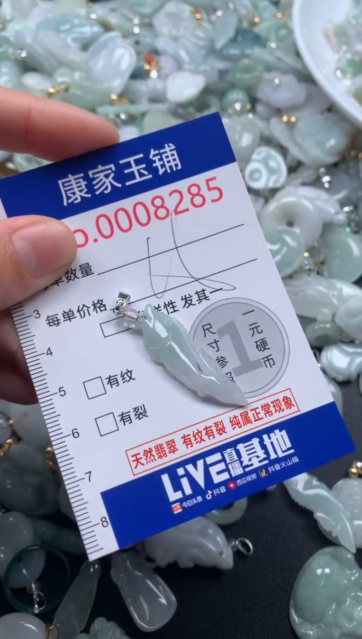 颈饰未镶嵌翡翠8285