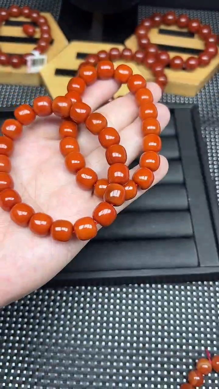 未镶嵌手串南红玛瑙11mm手串一条
