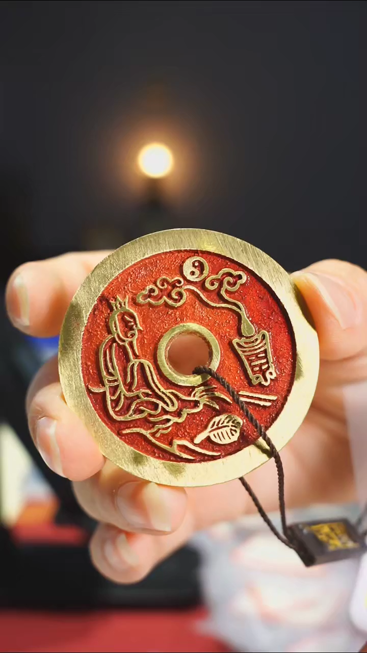 【闪购商品】金属现代老君拂尘踏祥云/