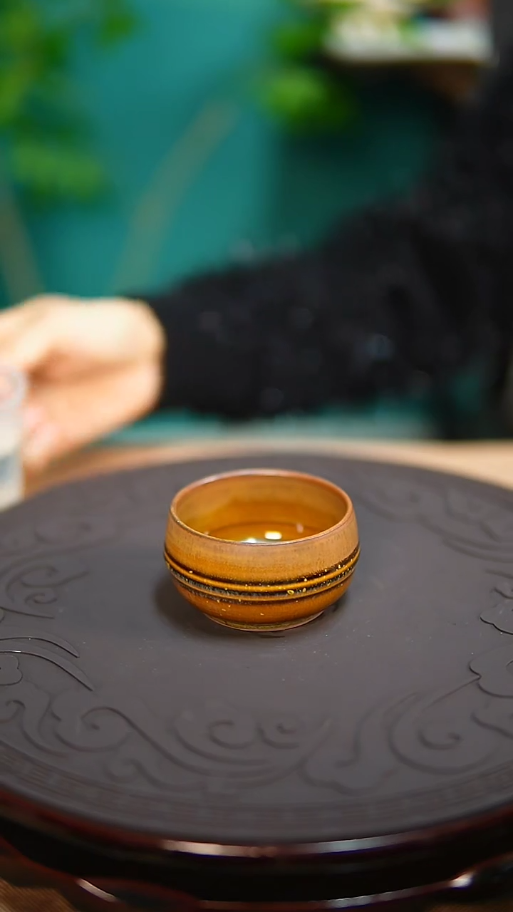 【闪购商品】杯钧尚源原矿钧瓷金玉主人杯