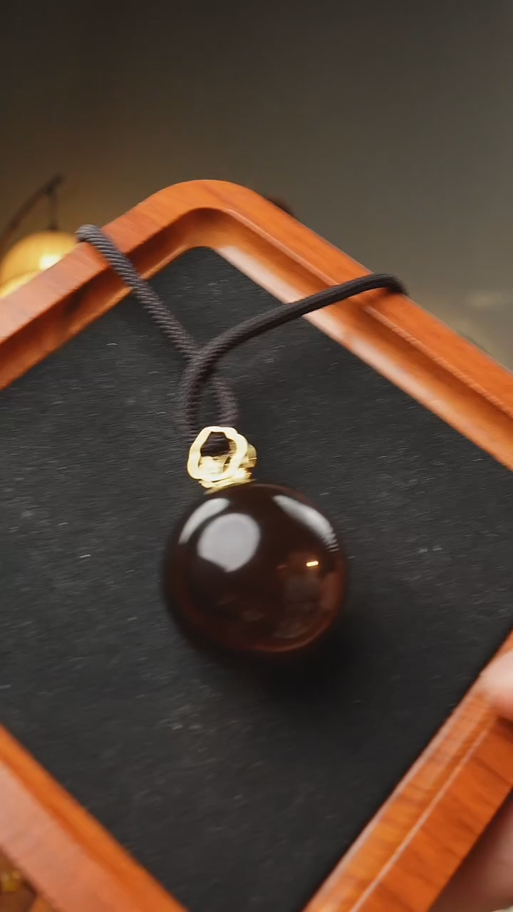 【闪购商品】琥珀琥珀画未镶嵌30+紫杉醇单珠