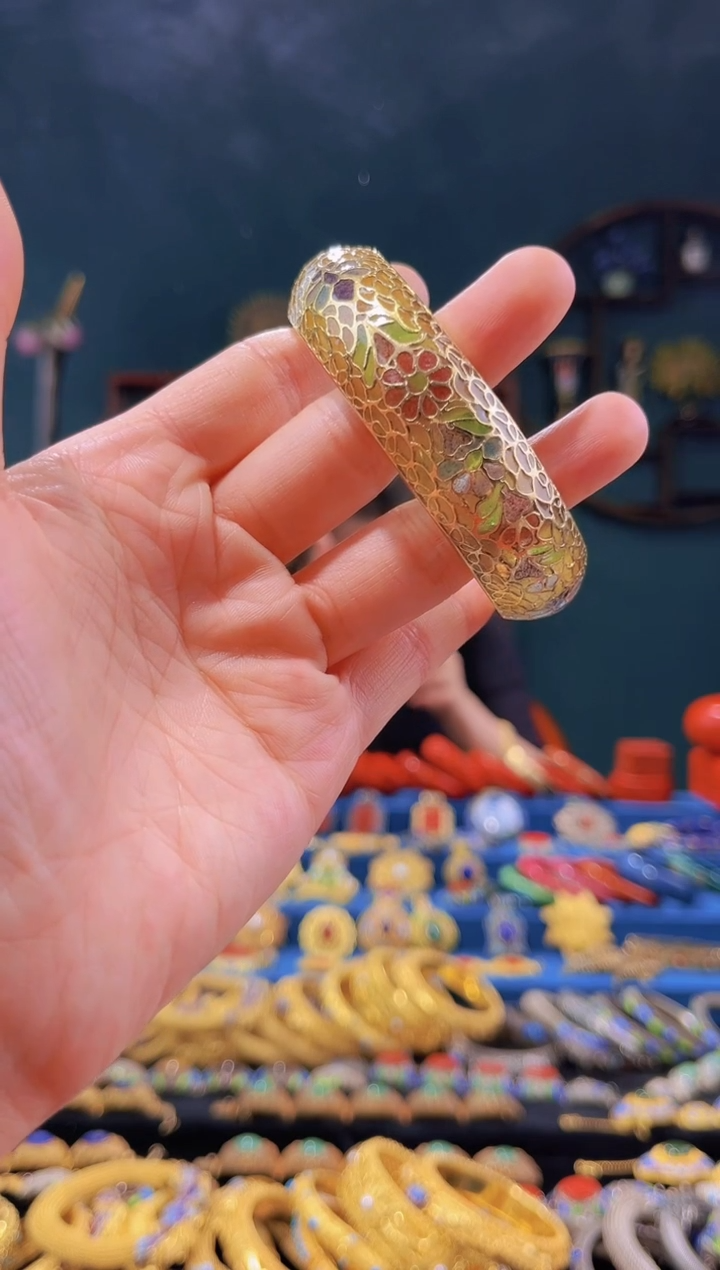 【闪购商品】脱胎手镯香槟色圈口53-59